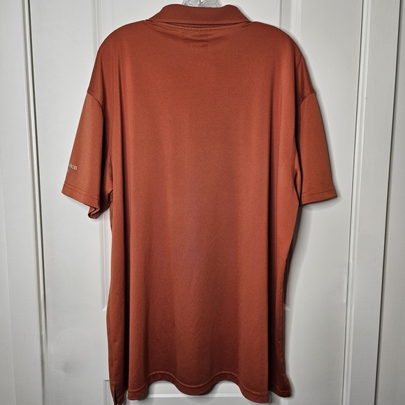 AKWA Classic Rust Orange Polo Shirt Size 3XL Big And Tall Golf Casual USA Made - Picture 3 of 11